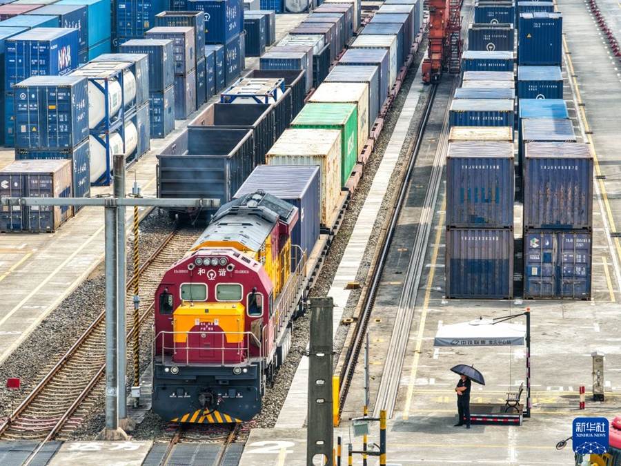 Chongqing, i treni merci Cina-Europa registrano una 
