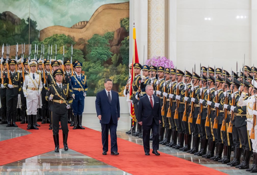 Colloquio tra Xi Jinping e Abdullah II di Giordania