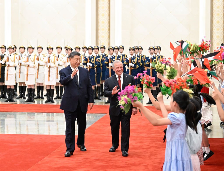 Colloquio tra Xi Jinping e Abdullah II di Giordania