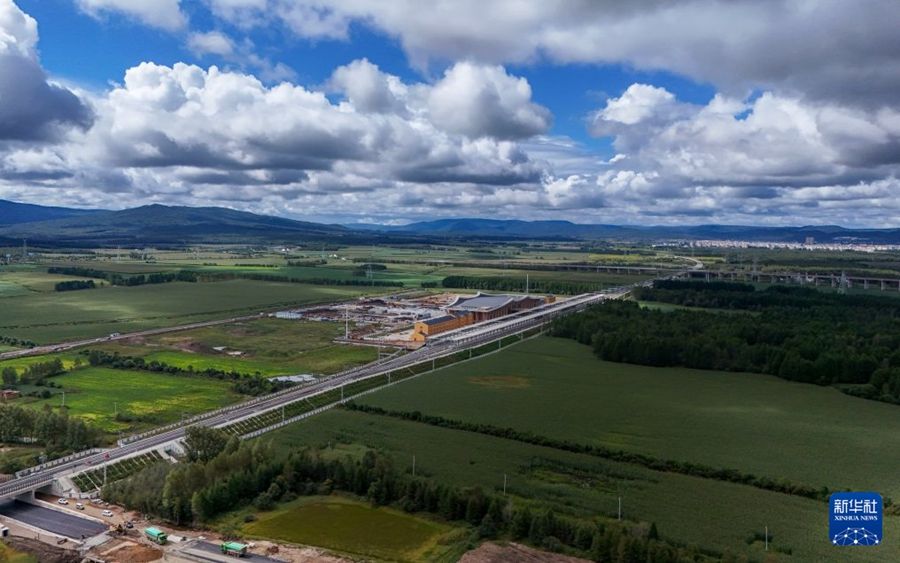 Proseguono i lavori della ferrovia ad alta velocità Harbin-Yichun