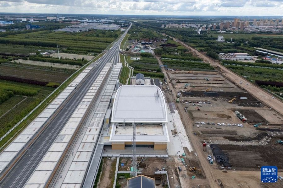 Proseguono i lavori della ferrovia ad alta velocità Harbin-Yichun