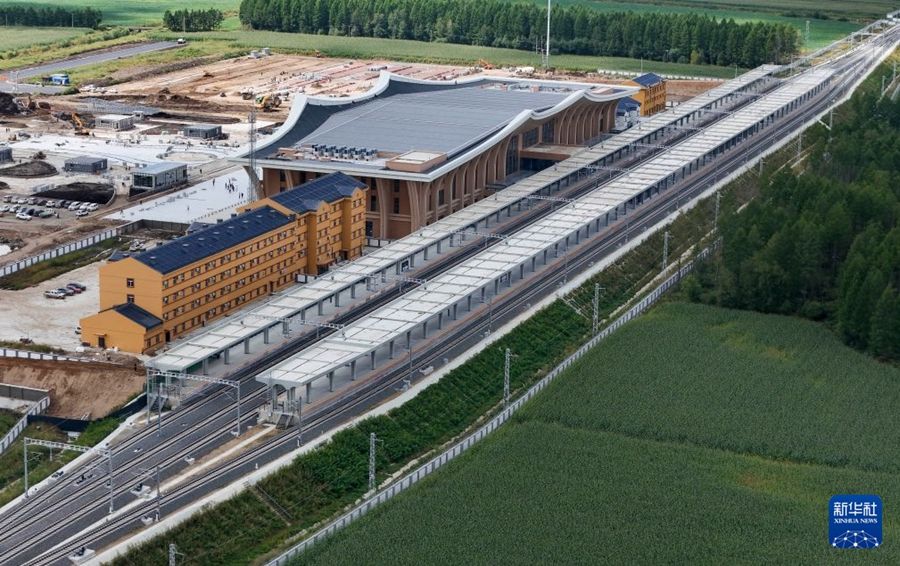 Proseguono i lavori della ferrovia ad alta velocità Harbin-Yichun