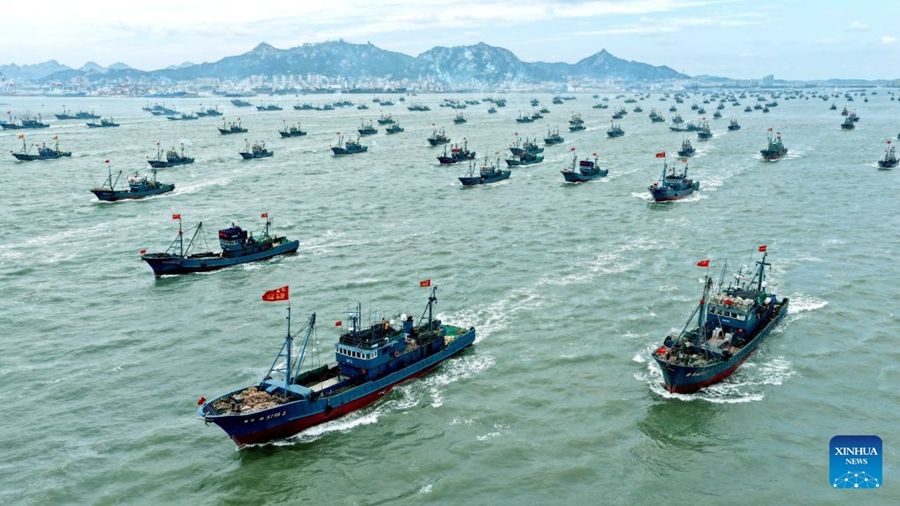 Al via la nuova stagione di pesca nel Mar Giallo e nel Mar Bohai
