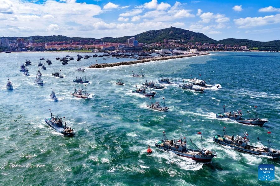 Al via la nuova stagione di pesca nel Mar Giallo e nel Mar Bohai