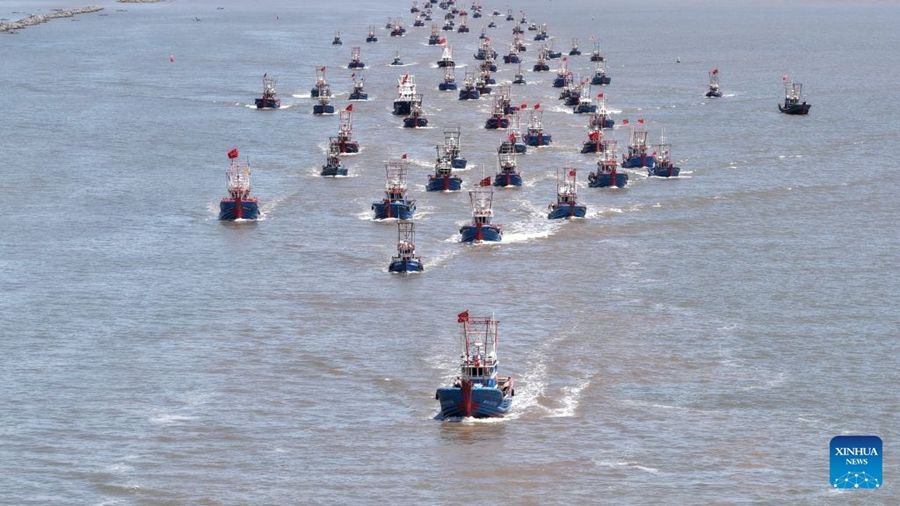 Al via la nuova stagione di pesca nel Mar Giallo e nel Mar Bohai