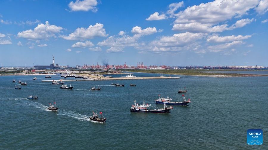 Al via la nuova stagione di pesca nel Mar Giallo e nel Mar Bohai