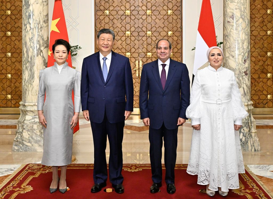 Cairo, colloquio tra Xi Jinping e Abdel Fattah al-Sisi