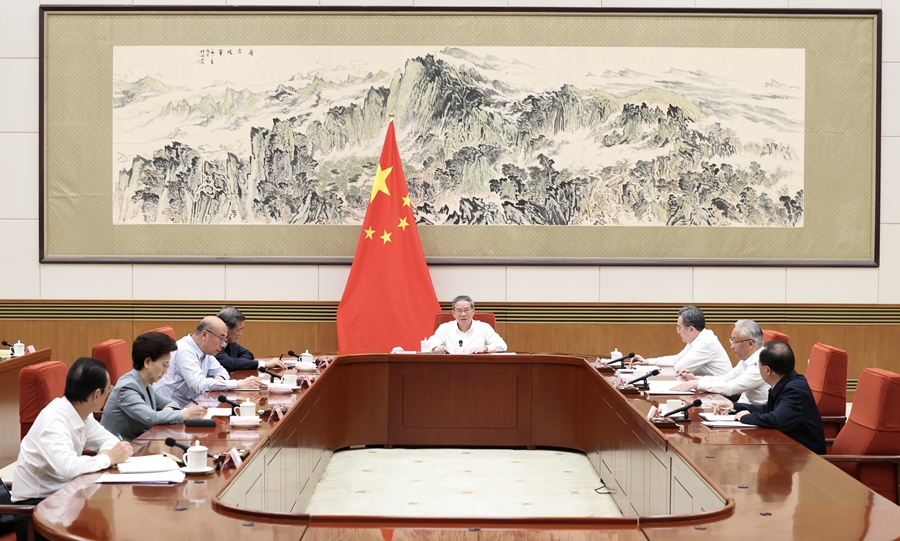 Li Qiang presiede XXI sessione studio tematico del Consiglio di Stato cinese