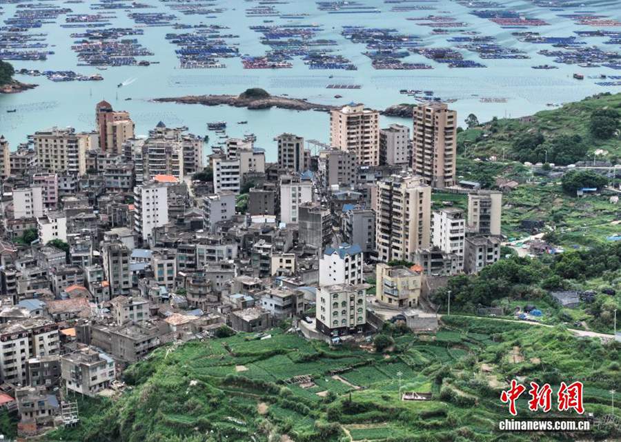 Qida, un caratteristico villaggio di pescatori nella contea di Lianjiang, Fujian