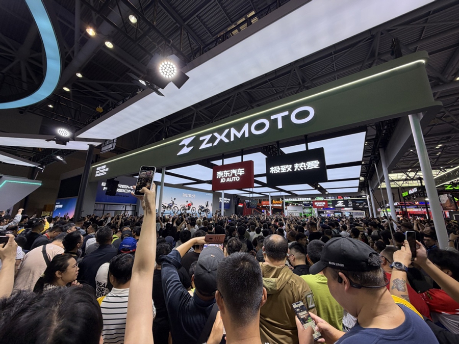 Oltre 50.000 visitatori alla giornata inaugurale della fiera motociclistica di Chongqing