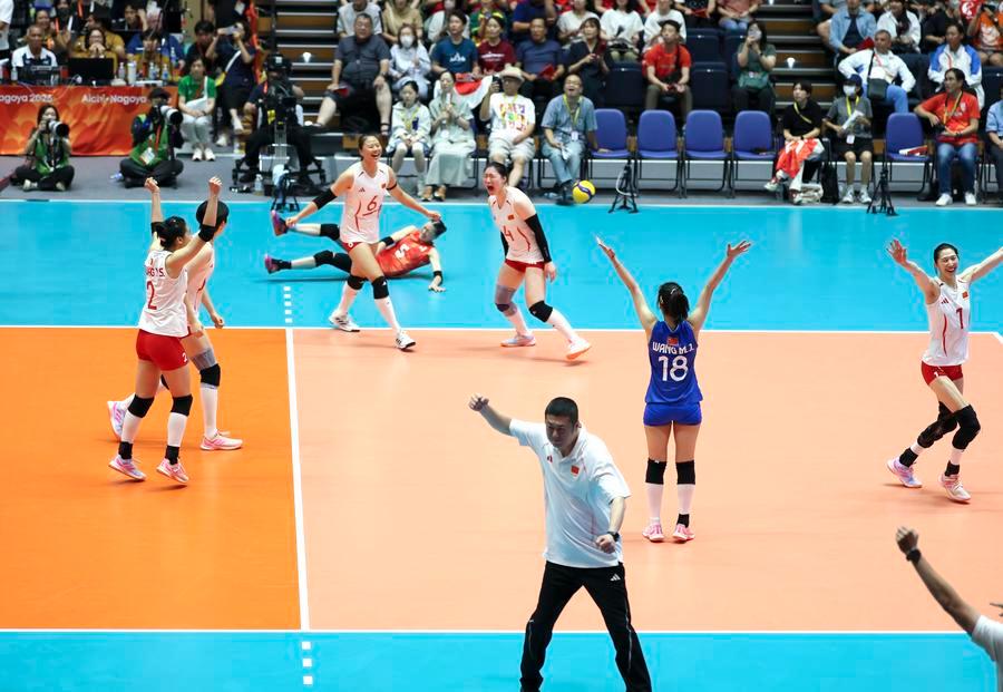 La Cina batte il Giappone e conquista il decimo titolo di pallavolo femminile ai Giochi Asiatici