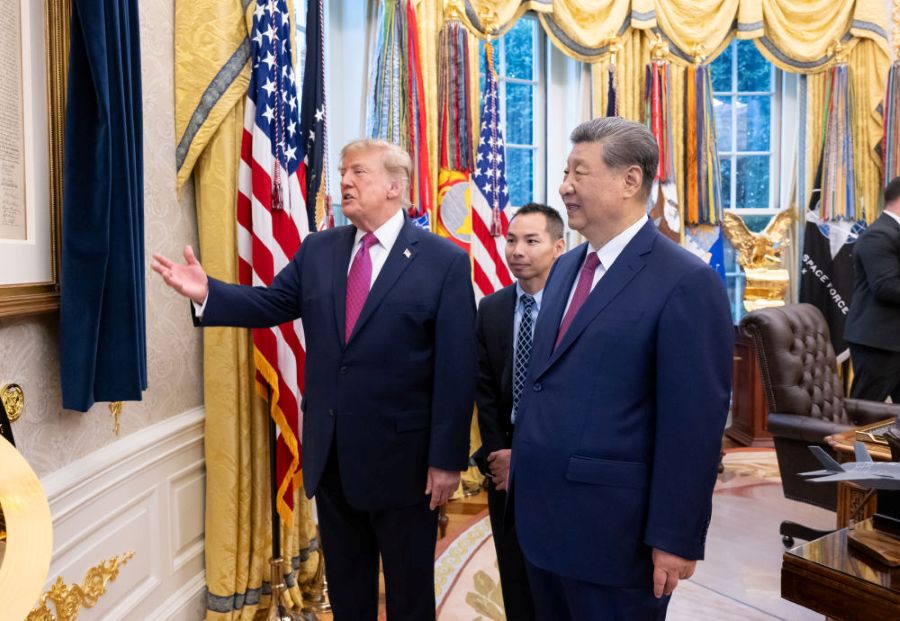 Colloquio tra Xi Jinping e Donald Trump