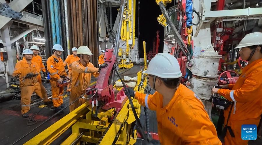 La capacità di perforazione in acque profonde della Cina raggiunge la soglia dei 5.000 metri