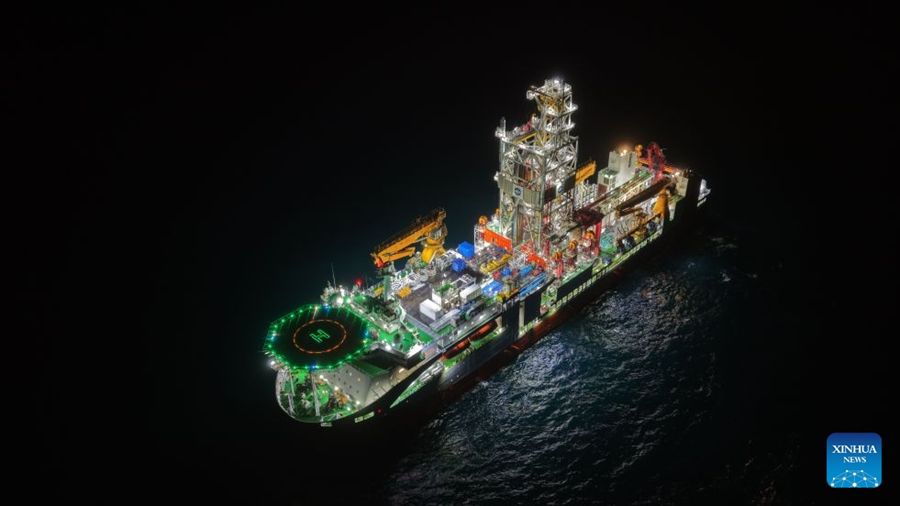La capacità di perforazione in acque profonde della Cina raggiunge la soglia dei 5.000 metri