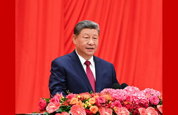 Discorso di Xi Jinping al ricevimento per il 77º anniversario della fondazione della Repubblica Popolare Cinese