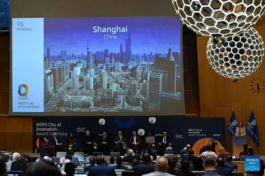 Shanghai vince il primo premio Città dell'Innovazione OMPI
