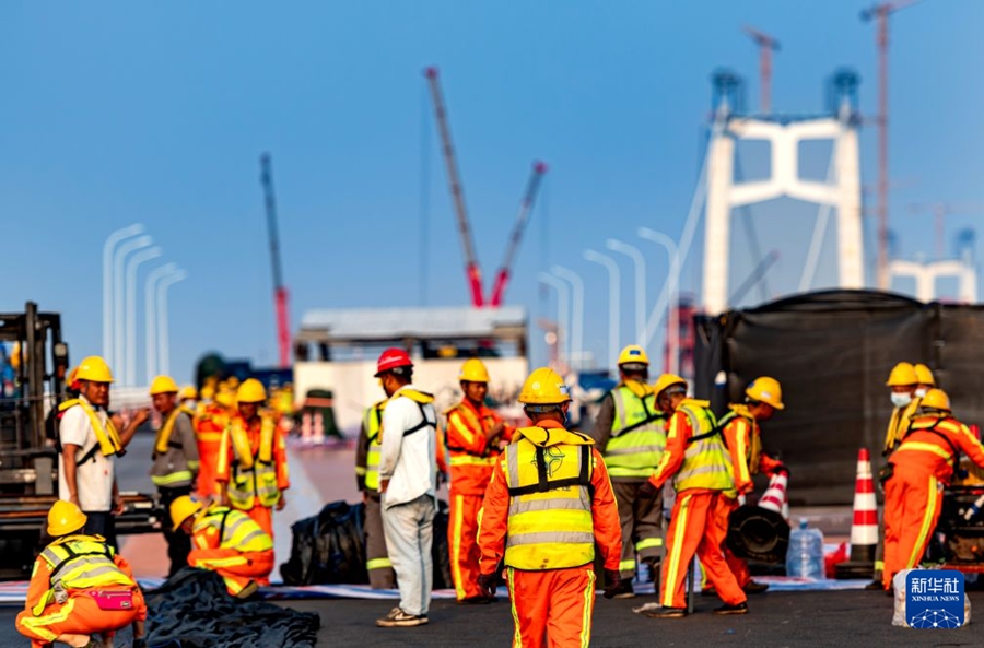 La costruzione del ponte Xiamen-Kinmen procede regolarmente