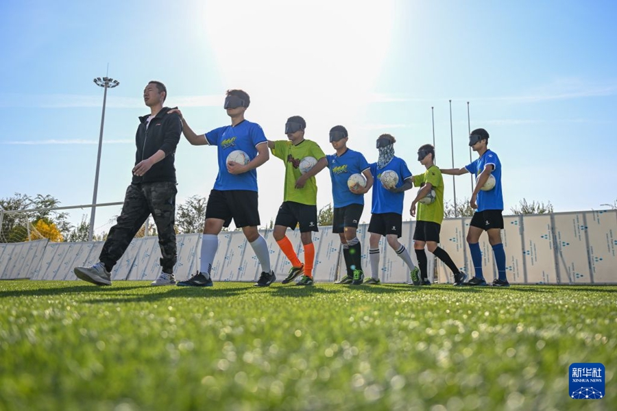 Squadra di calcio per non vedenti 