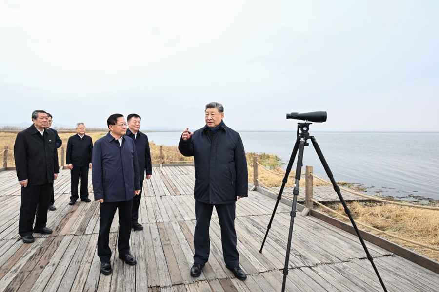 Viaggio di ispezione di Xi Jinping a Ulanqab, Regione Autonoma della Mongolia Interna