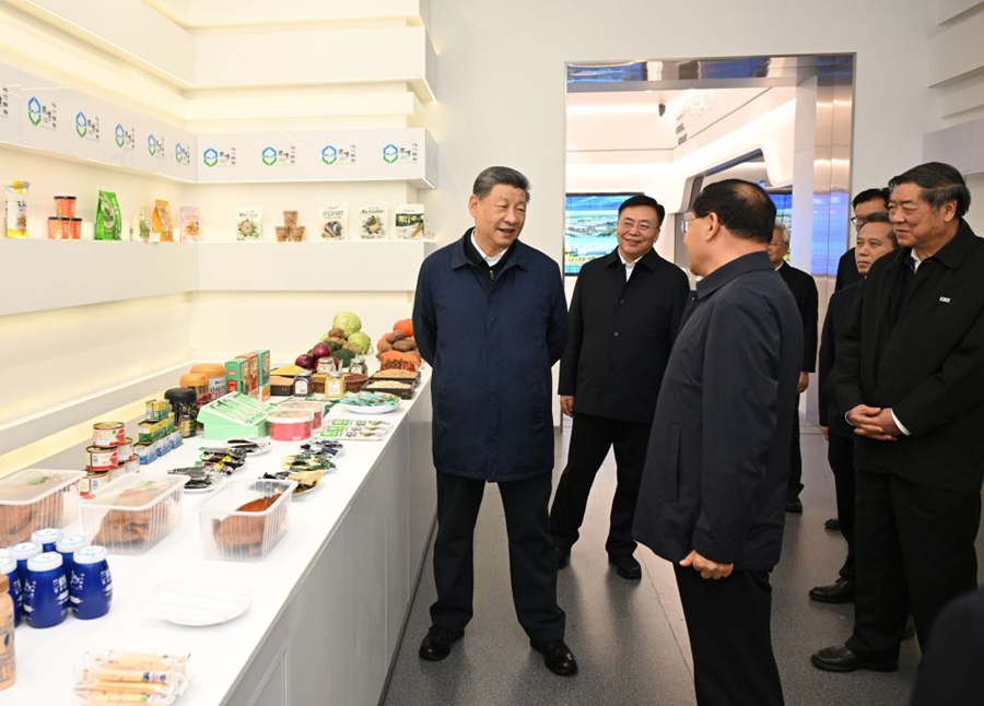 Viaggio di ispezione di Xi Jinping a Ulanqab, Regione Autonoma della Mongolia Interna
