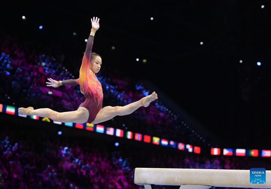Cina conquista il titolo a squadre femminile ai Campionati mondiali di ginnastica artistica dopo 20 anni