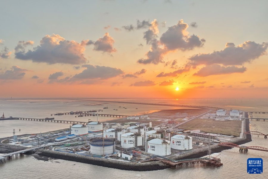 Jiangsu: il porto di Yangkou punta a diventare un'isola energetica offshore