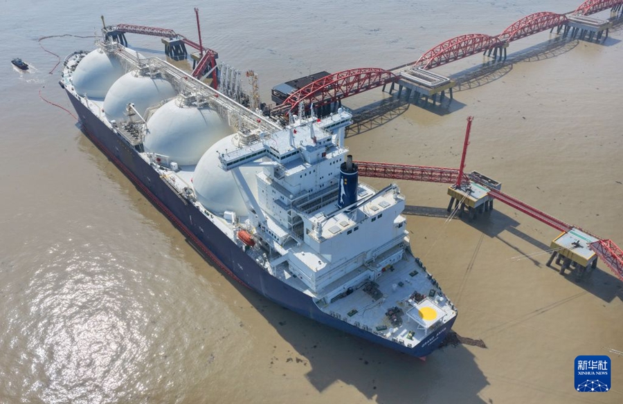 Jiangsu: il porto di Yangkou punta a diventare un'isola energetica offshore